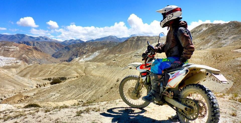 Upper Mustang motorcycle expedition